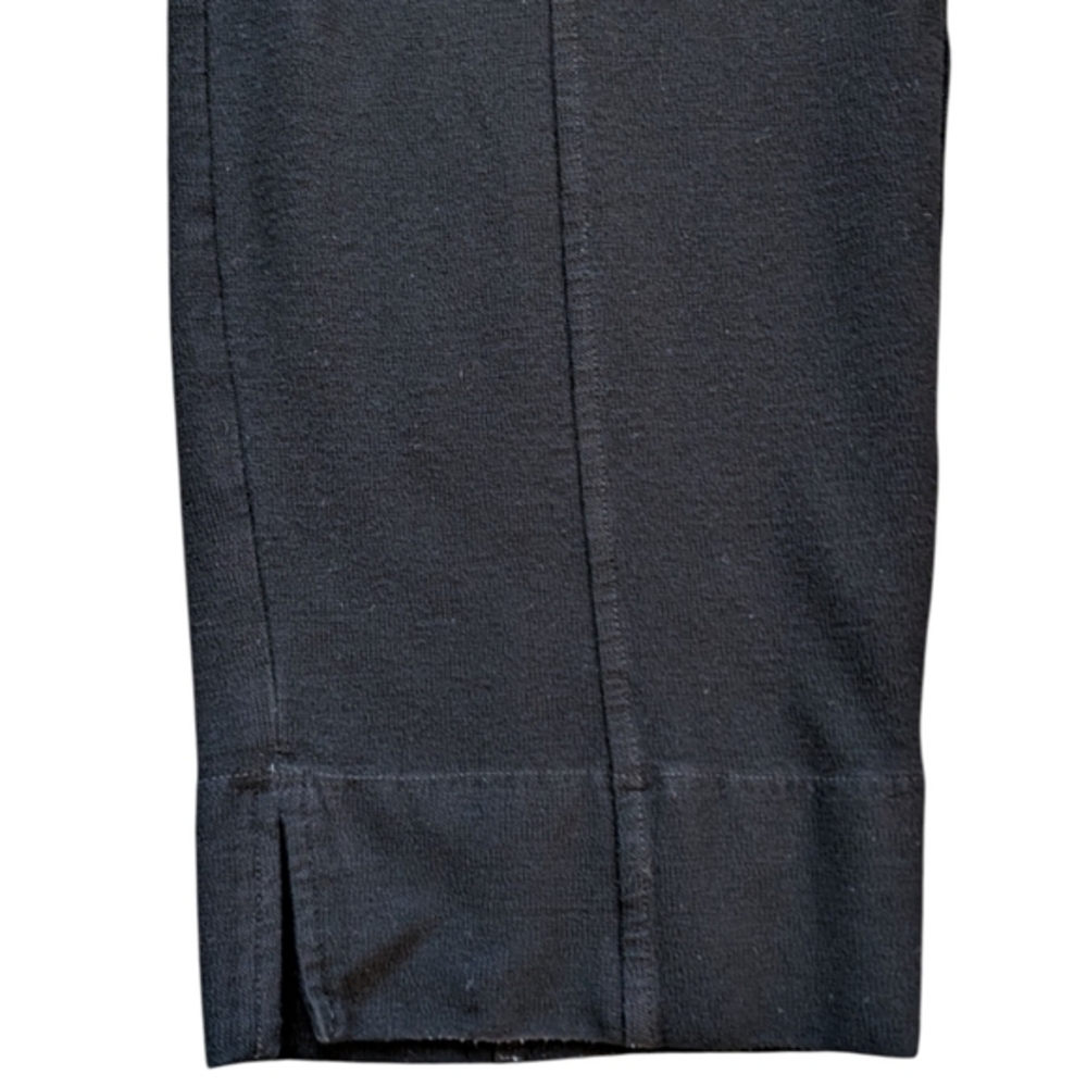 Eileen Fisher Pants Black Stretch Pull On Women XL Straight Leg Minimal - Picture 9 of 11